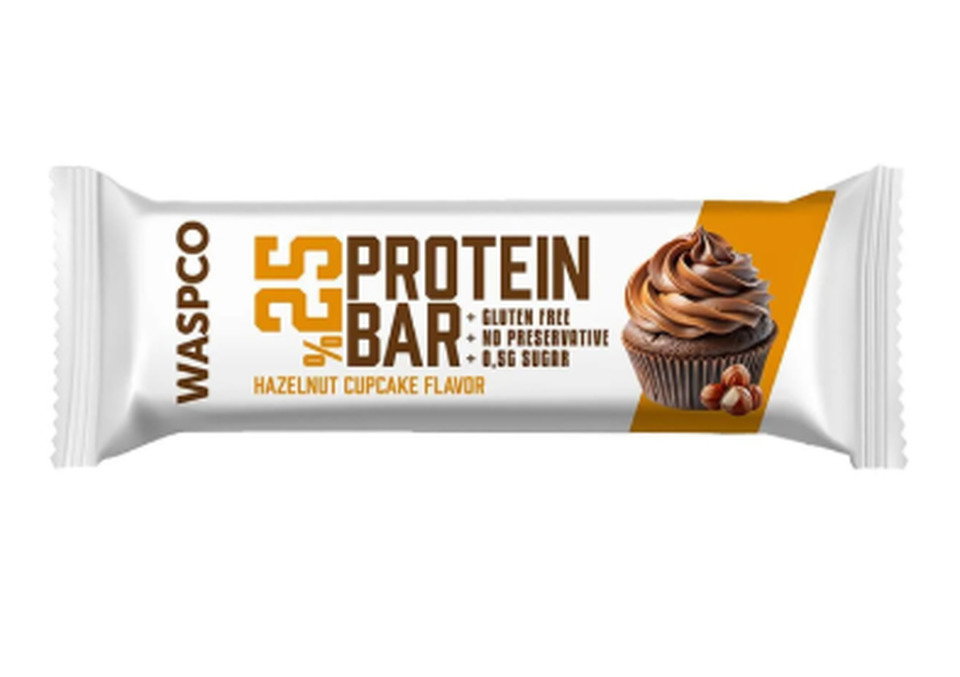 WASP PROTEİN BAR 36GR- FINDIK&CUPCAKE AROMALI